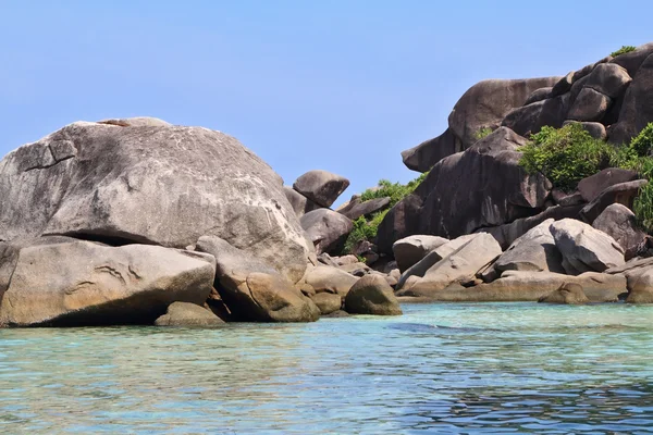 Wyspy similan w Tajlandii — Zdjęcie stockowe