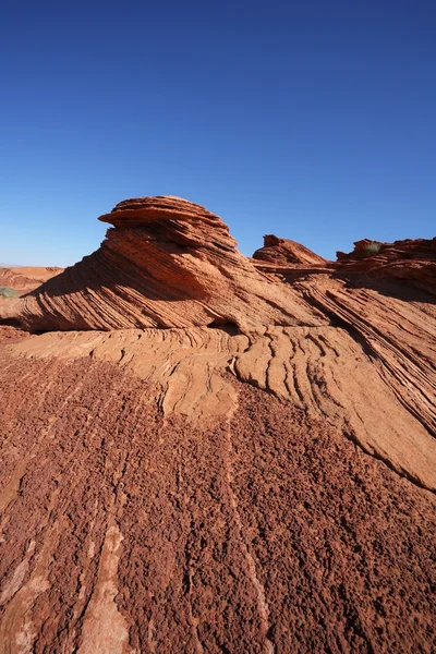 Osobliwy formy skały z piaskowca. — Zdjęcie stockowe