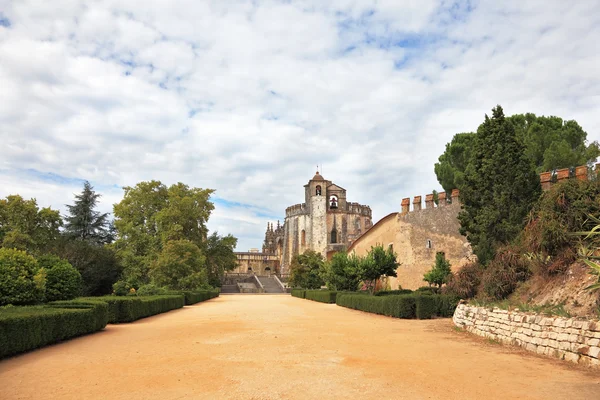 城堡-修道院的圣殿骑士 — 图库照片
