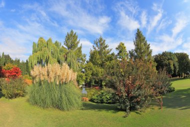 inanılmaz güzel park Kuzey İtalya