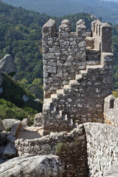 The moorish fortress in Portugal — Stock Photo, Image