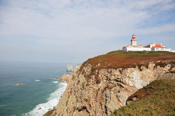 Lighthouse on the extreme western point of Europe — Stock Photo, Image