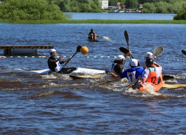 VELIKIJ NOVGOROD, RUSSIA - JUNE 10: The second stage of the Cup clipart