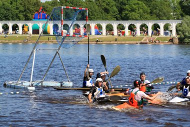 Veliky novgorod, Rusya Federasyonu - 10 Haziran: fincan o ikinci aşaması