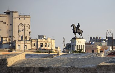 Monument to General Maximo Gomez. clipart