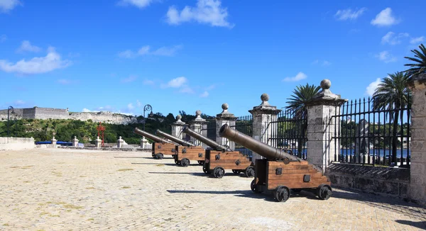 Pistolets du castillo de la Real Fuerza . — Photo