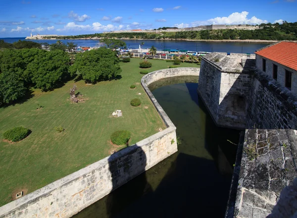 Syn på Havanna från castillo de la real fuerza. — Stockfoto