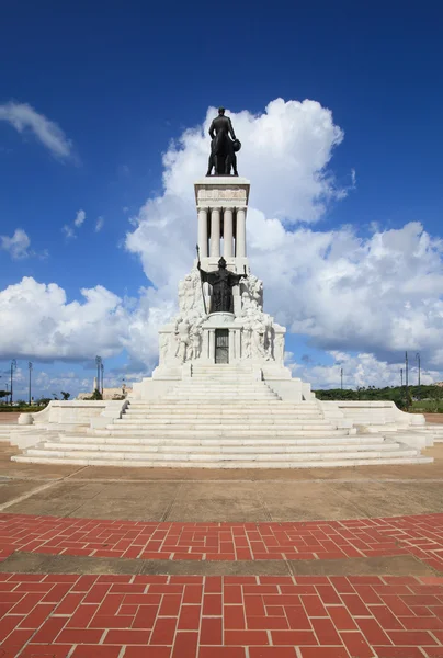 Monumento ao General Maximo Gomez . — Fotografia de Stock