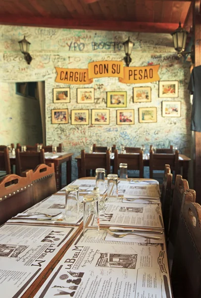 Restauracja bar la bodeguita del medio. — Zdjęcie stockowe