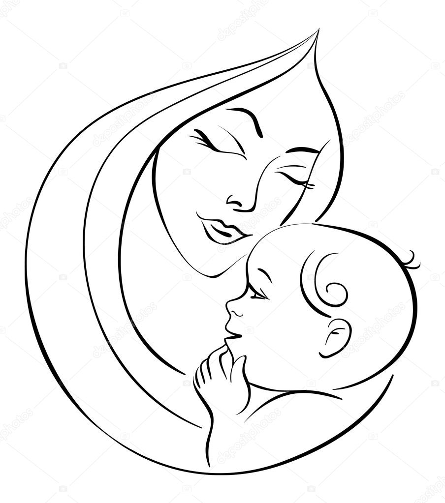 Anya és Lánya Rajz Anyák Napja