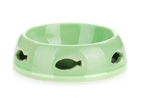 Empty cat food bowl — Stock Photo, Image