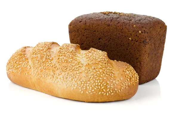 Zwei Laibe Brot — Stockfoto