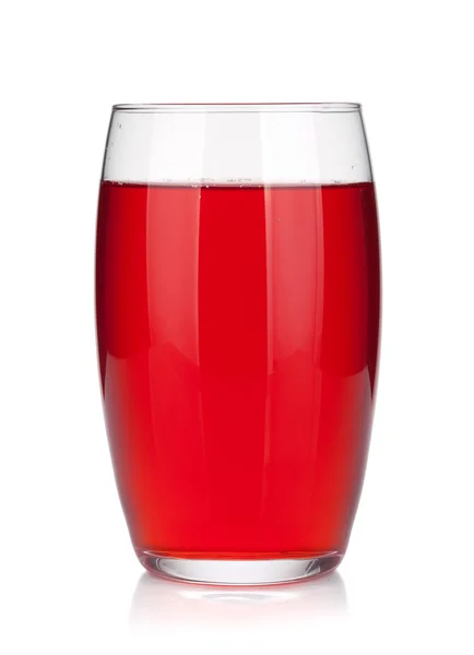 チェリージュースのグラス — ストック写真