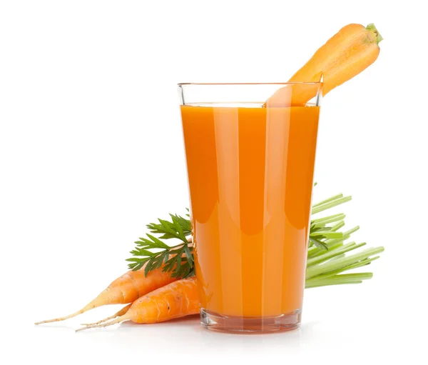 Suco de cenoura — Fotografia de Stock