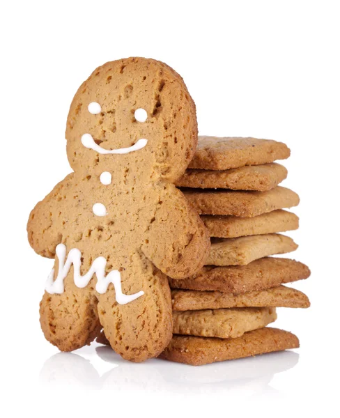 stock image Gingerbread man cookie