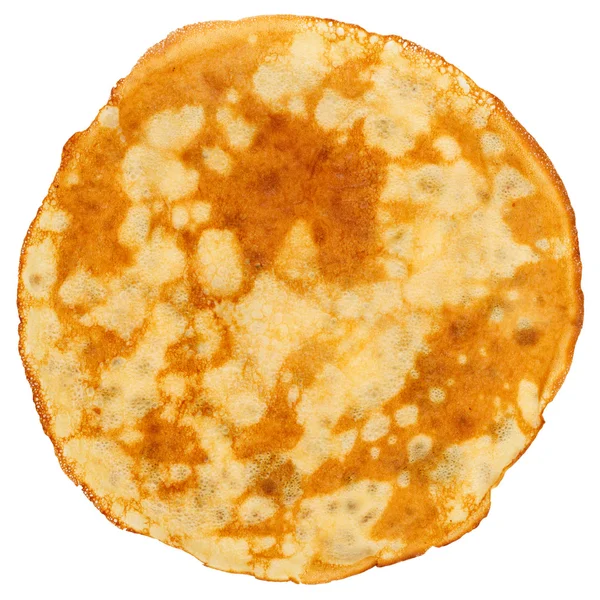 Pancake isolato su sfondo bianco — Foto Stock