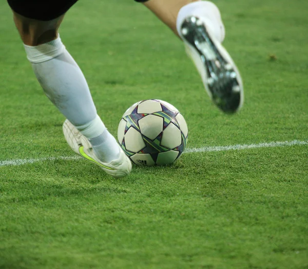 FC Metalist vs FC Illichivets match de football — Photo