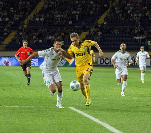 FC Metalist Kharkiv vs AC Omonia Nicosia partido —  Fotos de Stock