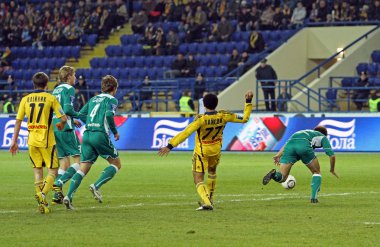 FC metalist kharkiv vs fc obolon Kiev futbol maç