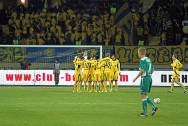 FC metalist kharkiv vs fc obolon Kiev futbol maç