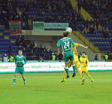 FC metalist kharkiv vs fc obolon Kiev futbol maç