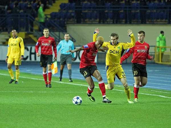 Metalist kharkiv vs Metallurg zaporizhya futbol maçı — Stok fotoğraf