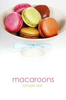 renkli macaroons