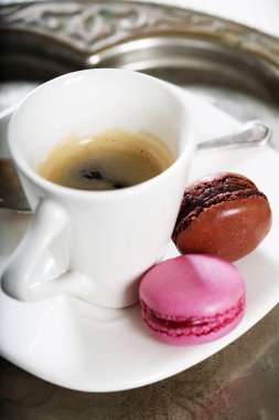 espresso ve macaroons