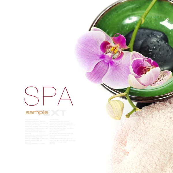 Orchid Spa Composition — Stock Photo, Image