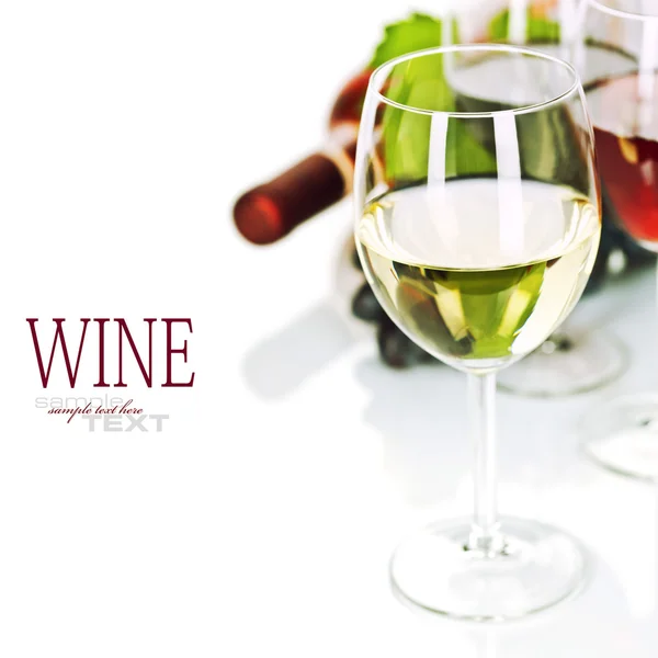 Vin och druvmust — Stockfoto