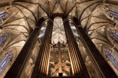 Kutsal haç ve Aziz eulalia - barcelona - spai katedral