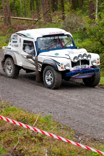 stock image Land Rover Tomcat rally