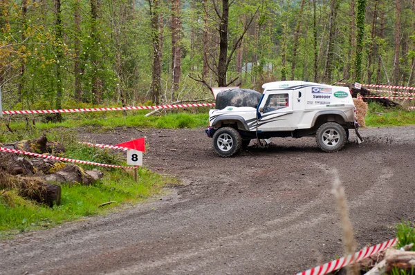 Land Rover Tomcat rally — Stock Photo, Image