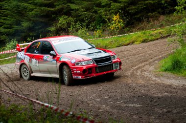 s. wright Mitsubishi evo sürüş