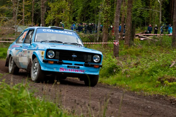 stock image J. Coleman driving Ford