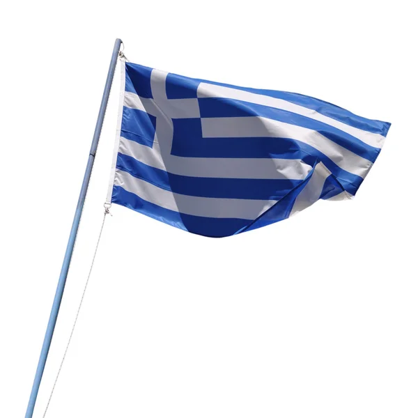 Bandeira Grécia — Fotografia de Stock