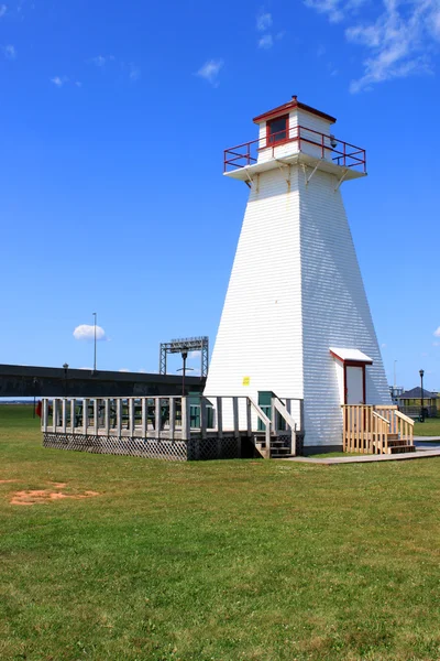 P.E.I. lighthouse at Borden — Stock Photo, Image