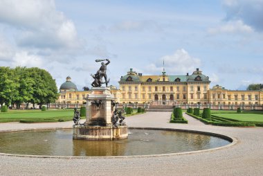 Stockholm. Drottningholm Palace clipart