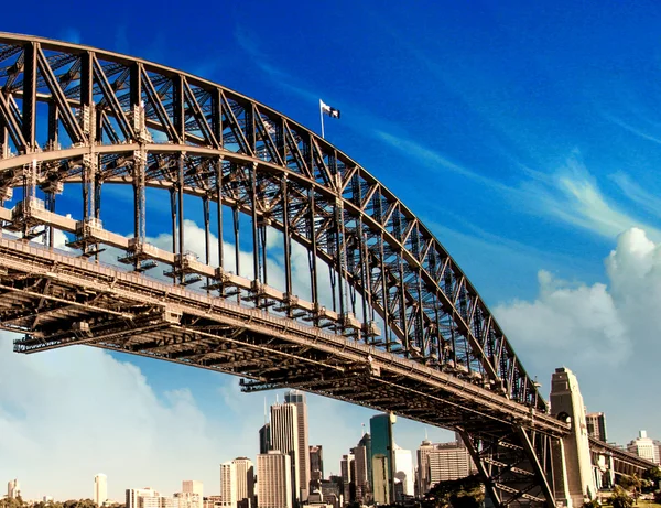 Мост Сиднейской гавани — стоковое фото