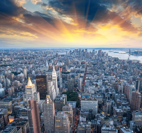 Arranha-céus de Nova Iorque - Manhattan — Fotografia de Stock