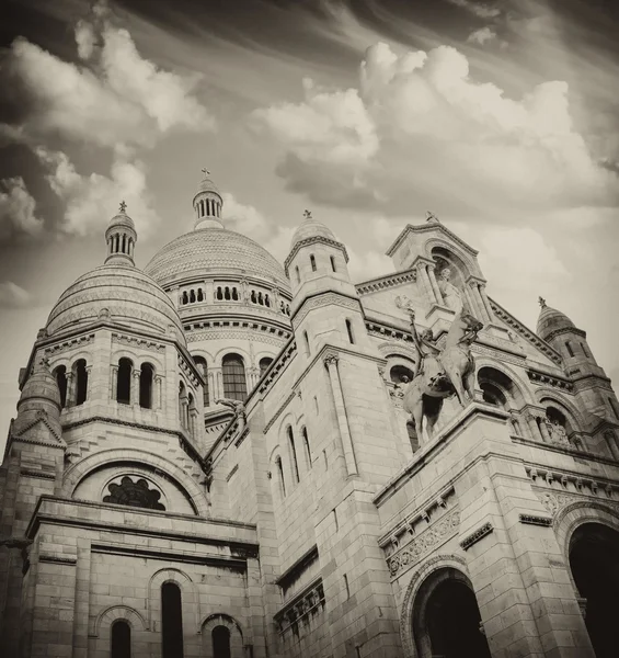 Baziliky Sacre-coeur, Paříž — Stock fotografie