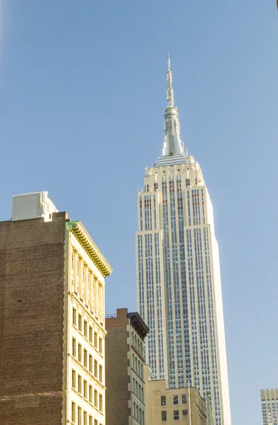 Prédios e arranha-céus de Manhattan — Fotografia de Stock
