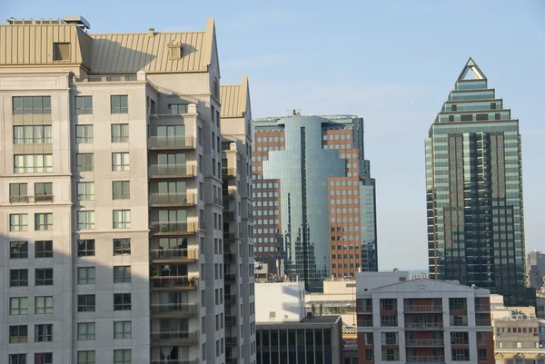 Wolkenkratzer von Montreal, Kanada — Stockfoto