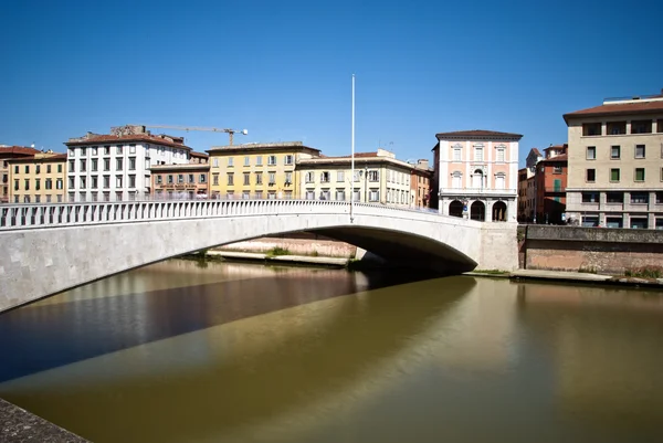 Ponte di Mezzo, Pisa, Italia — Foto de Stock
