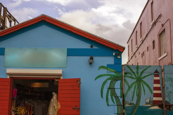 Ayrıntı Karayip mimarisi — Stok fotoğraf