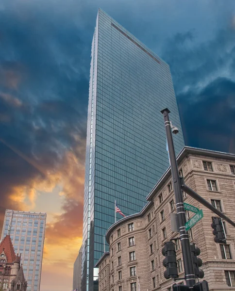 Здания Бостона — стоковое фото