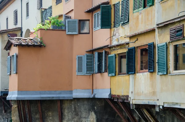 Arkitektoniska detaljer i Florens, Italien — Stockfoto
