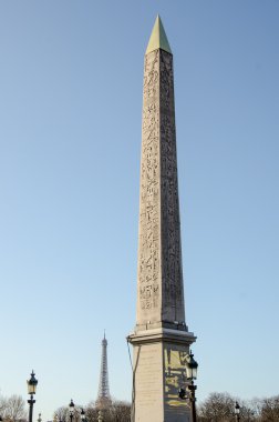 The Luxor obelisk in 