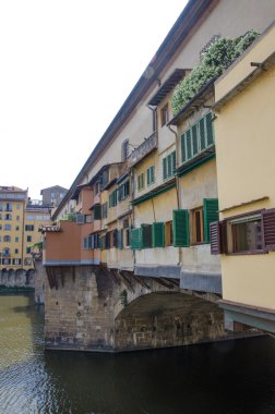 Ponte vecchio mimari detay - Floransa eski bir köprü