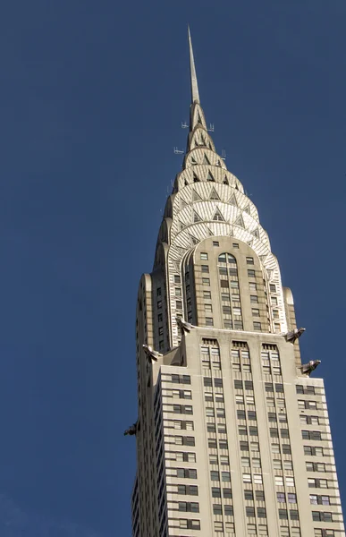 NOVA IORQUE - 8 DE MARÇO: Fachada de construção Chrysler, retratada em 8 de março — Fotografia de Stock
